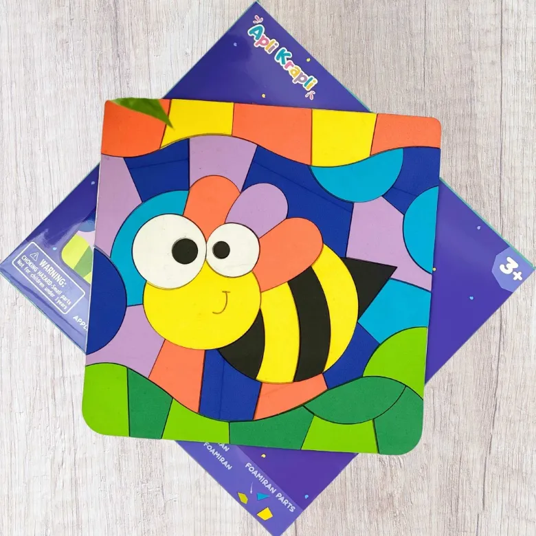 Abeille - kit de mosaïque en mousse