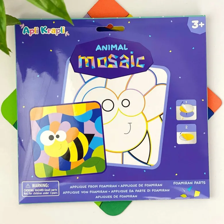 Abeille - kit de mosaïque en mousse