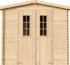 Abri de jardin en bois avec sol traité - l236xl226xh218 cm - 4.33m2