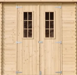 Abri de jardin en bois avec sol traité de haute qualité - 2.22m2