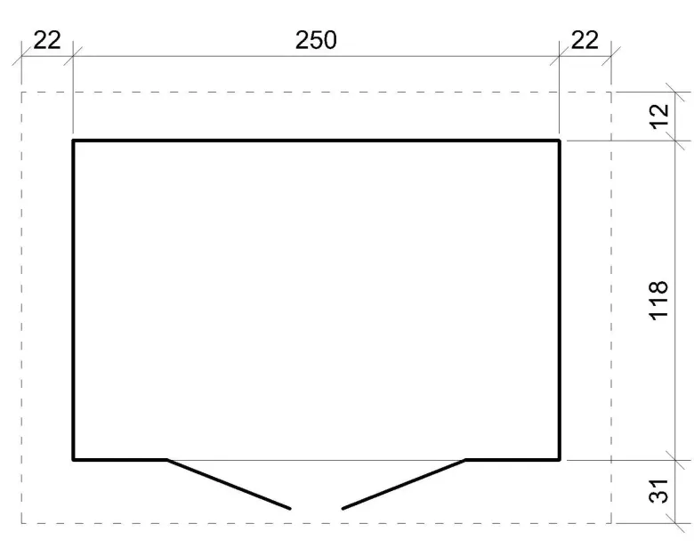 Abri de jardin qualité premium 3m² l161xl294xh239 cm - marron