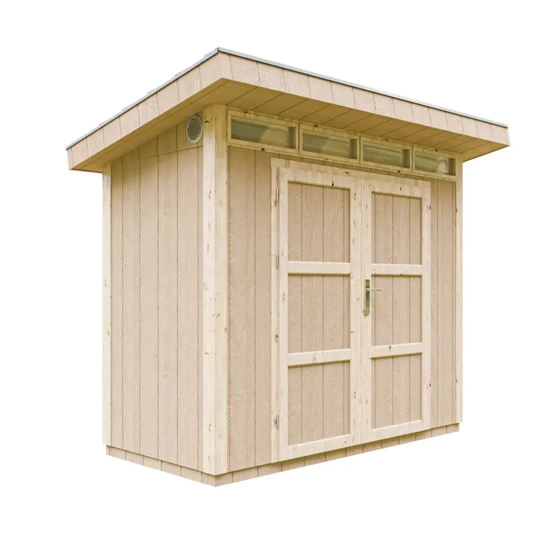 Abri de jardin qualité premium 3m² l161xl294xh239 cm - marron