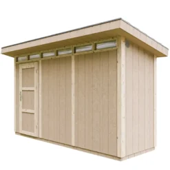 Abri de jardin qualité premium 4m² l161xl412xh239 cm - beige