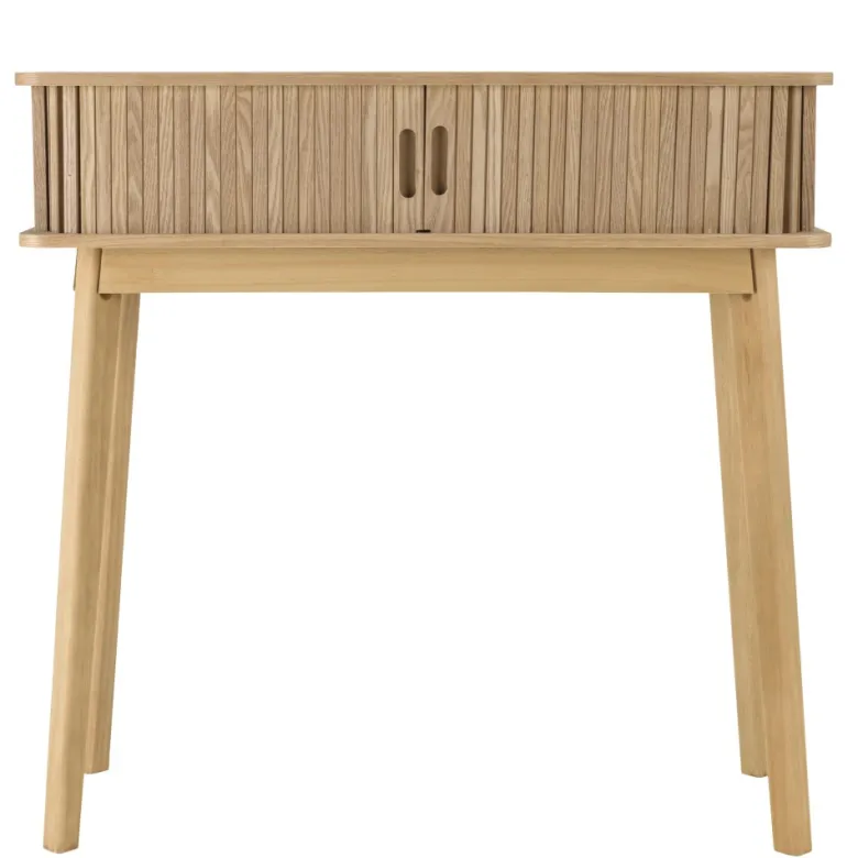 Agathe - console 80x30cm en bois couleur naturelle