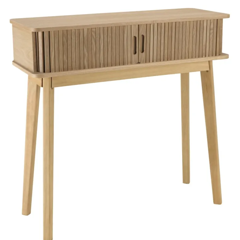 Agathe - console 80x30cm en bois couleur naturelle
