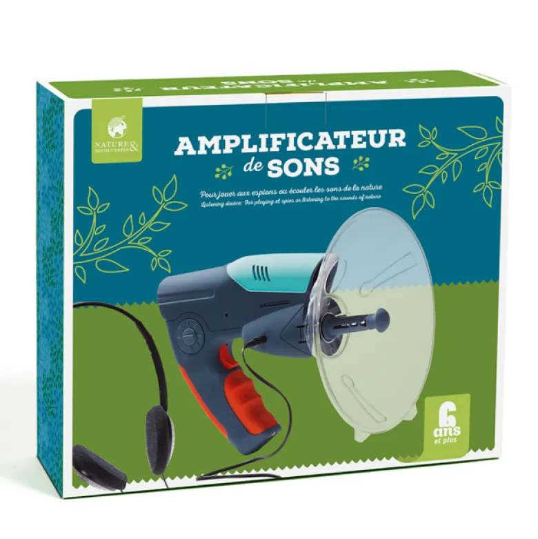 Amplificateur de sons gris