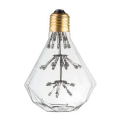 Ampoule lampe déco diamant e27 vert