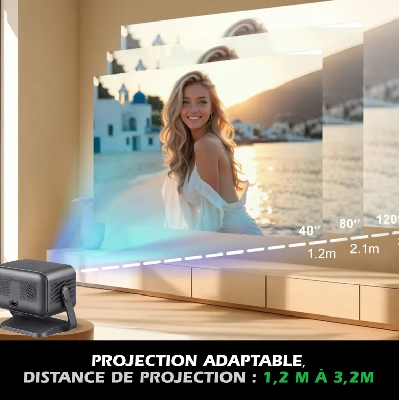 Android 14 ultra hd 4k 8000 lm 350 ansi