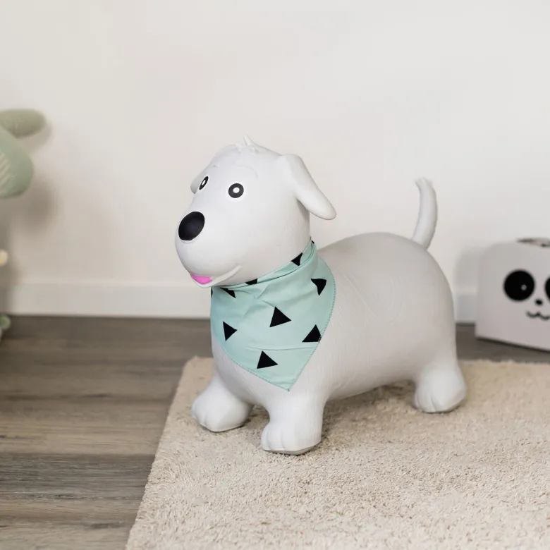 Animal sauteur gonflable chien