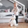 Animal sauteur gonflable licorne