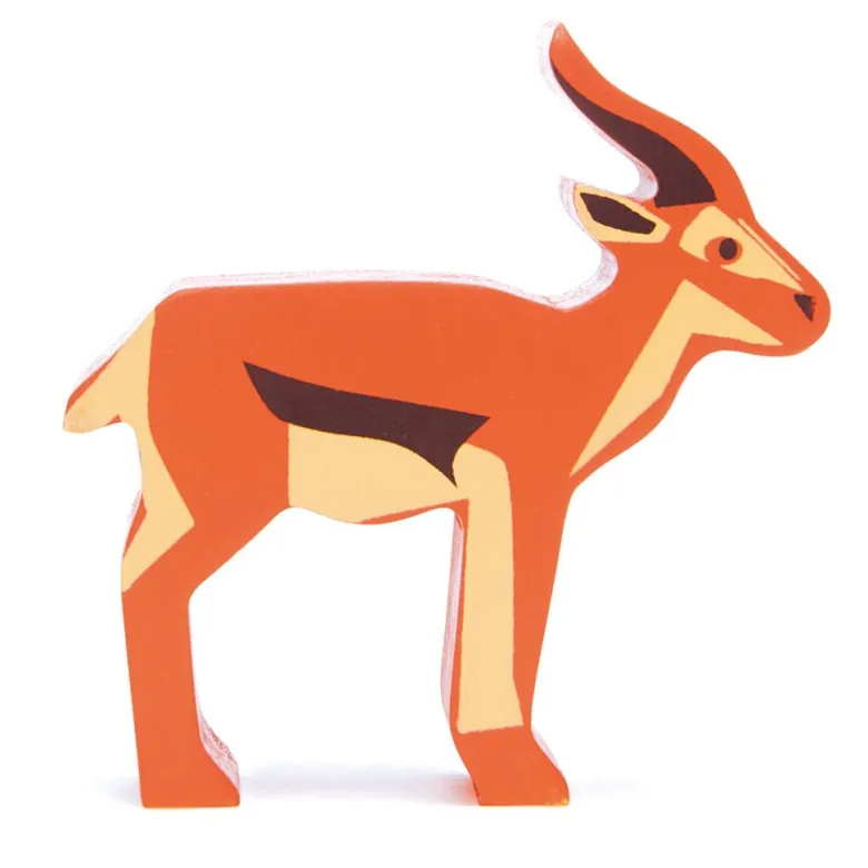 Animaux en bois - antilope -