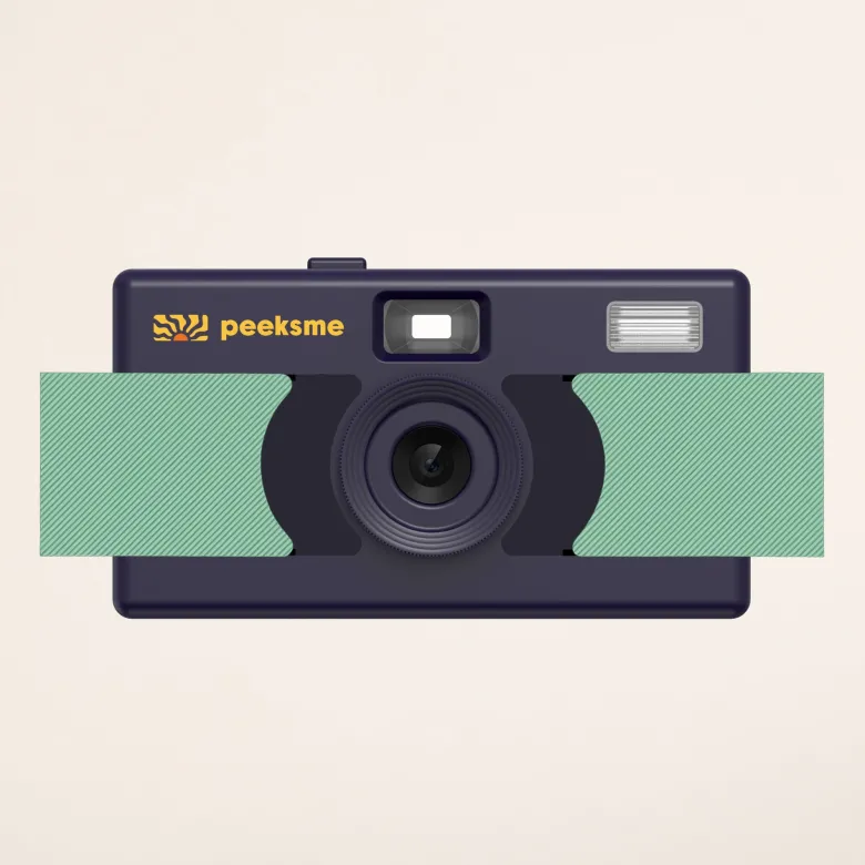 Appareil photo peeksme vert