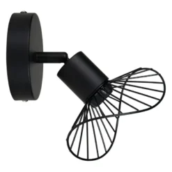 Applique spot orientable capeline noir