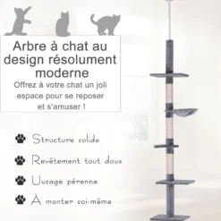 Arbre à chat 5 niveaux d'activités