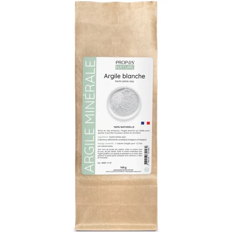 Argile blanche (kaolin)