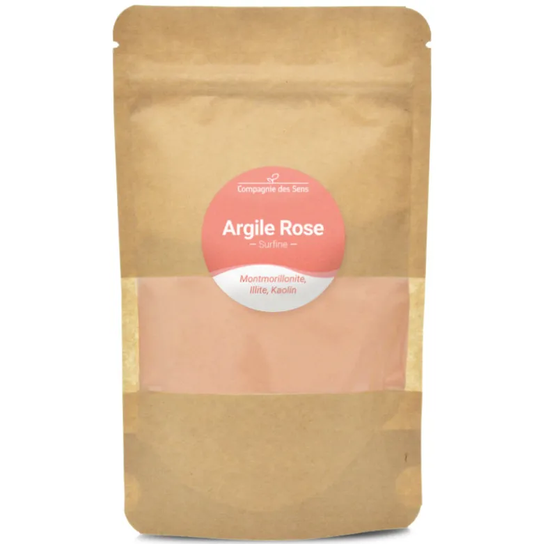 Argile rose montmorillonite - poudre surfine - 150g
