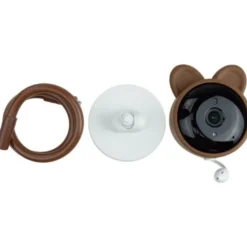 Babyphone connecté ours brun