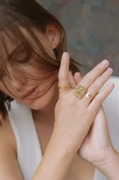 Bague ajustable multi-chaine - triomphe