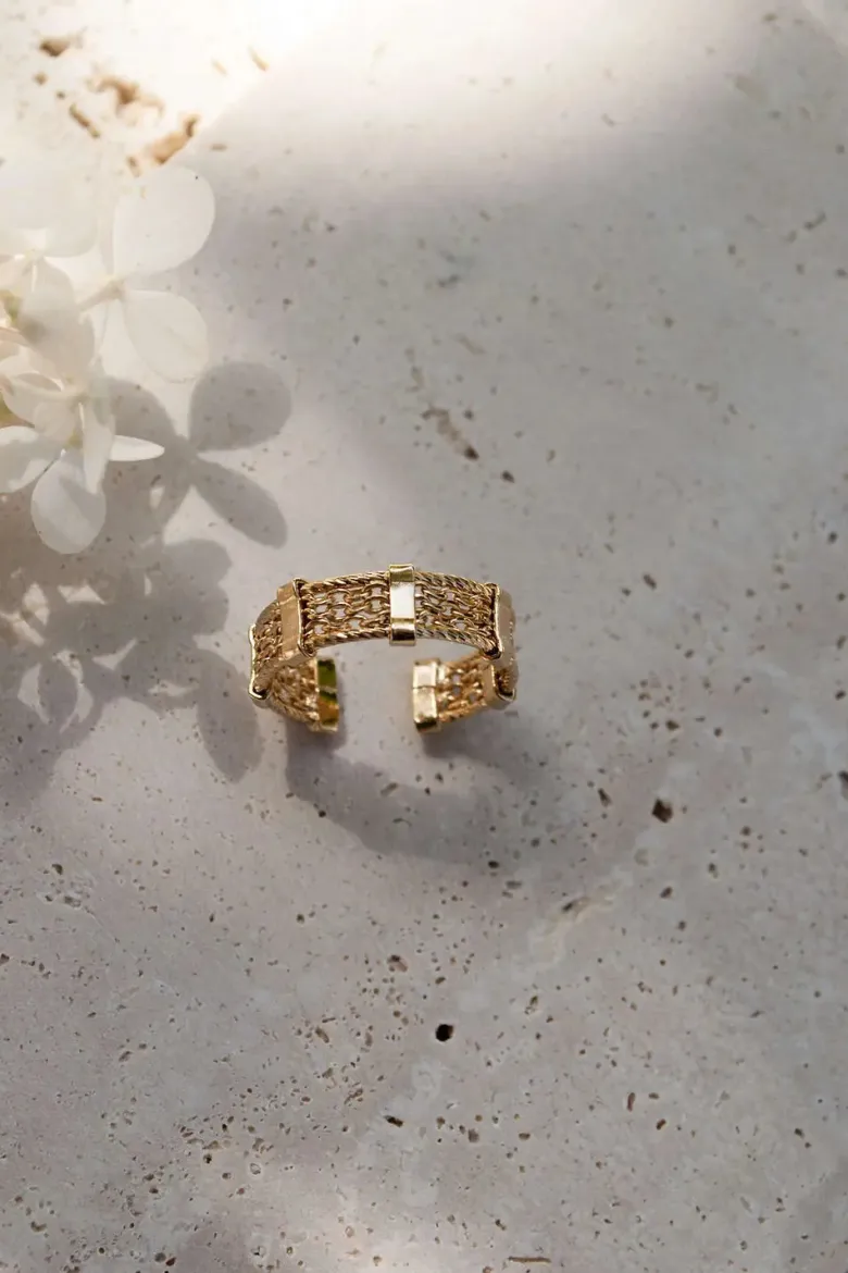 Bague ajustable multi-chaine - triomphe