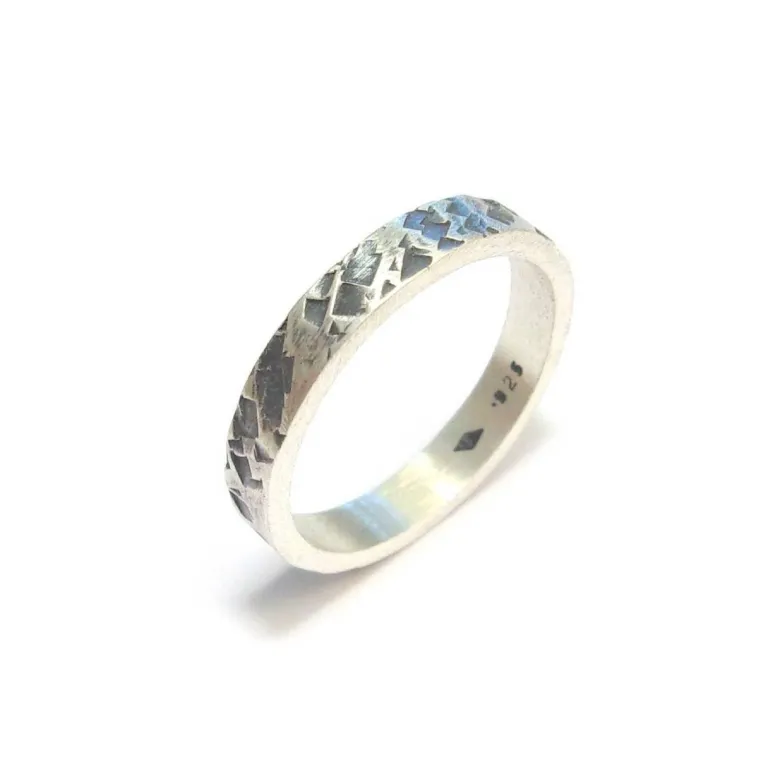 Bague argent 925 alcobaça taille 48