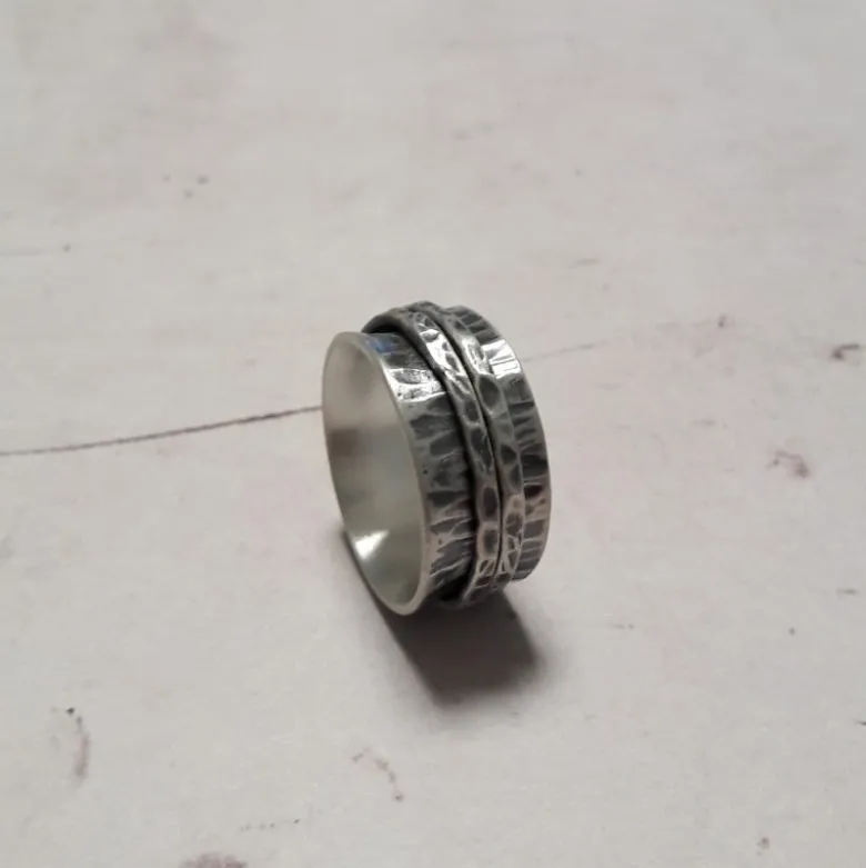 Bague de méditation argent taille - 55