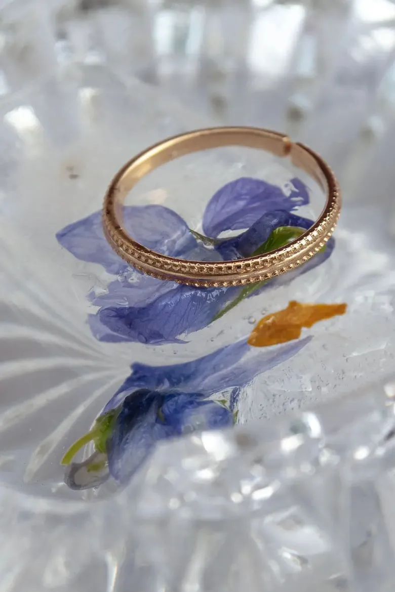 Bague fine ajustable - jaya
