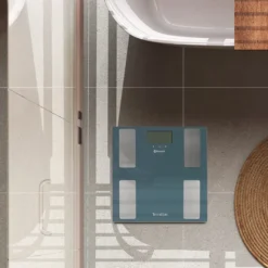 Balance connecté bluetooth smart connect bleu pétrole