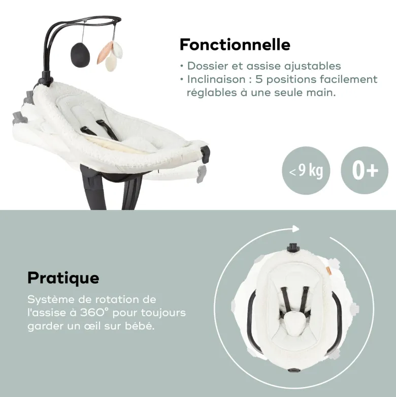 Balancelle swoon evolution curl white