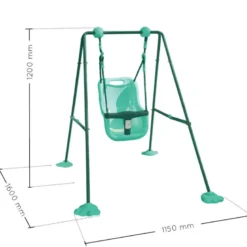 Balançoire bébé en métal 1 agrès
