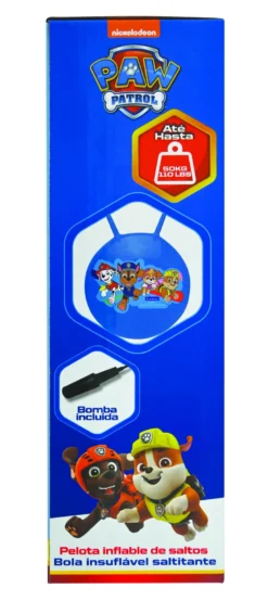 Balle sauteuse gonflable pat’ patrouille