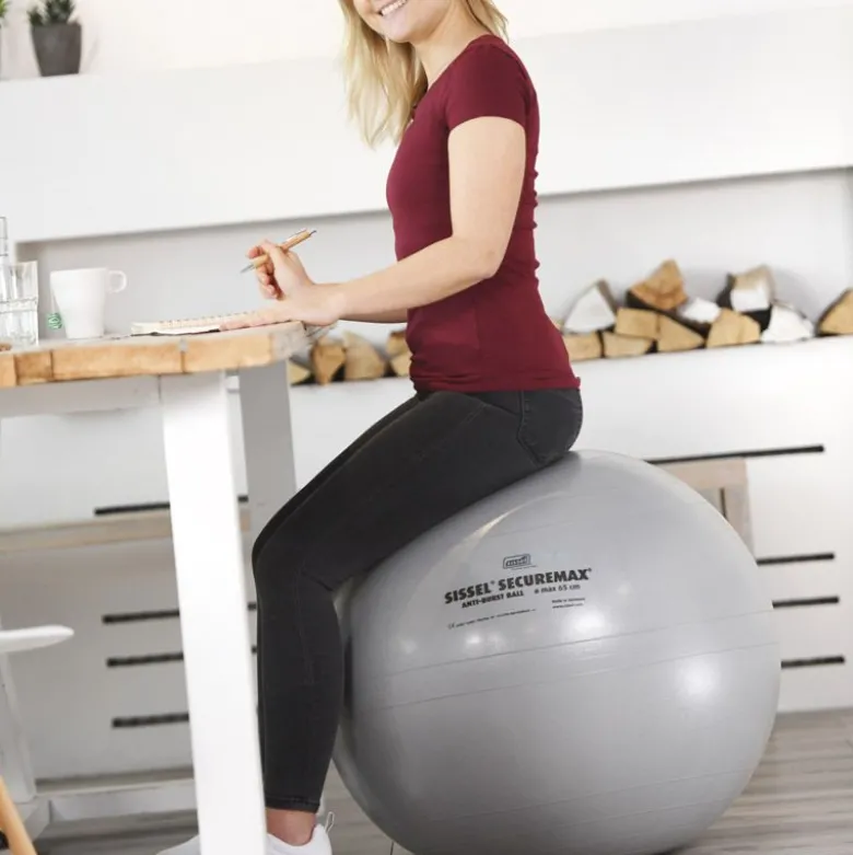 Ballon de gymnastique securemax violet