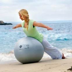 Ballon de gymnastique securemax violet
