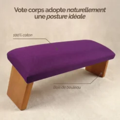 Banc de méditation, yoga pliant