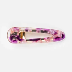 Barrette triangle - pink