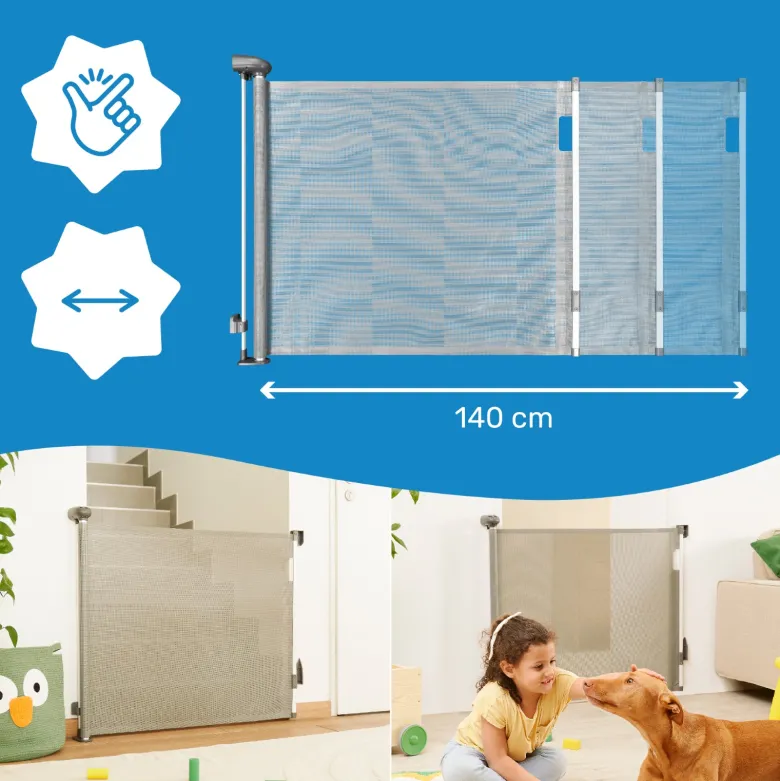 Barrière rétractable safe&roll badabulle
