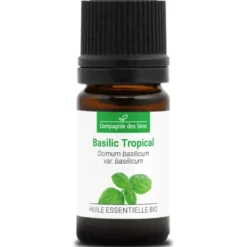 Basilic tropical - huile essentielle bio - 5ml garantie chromacert® - chémotypée