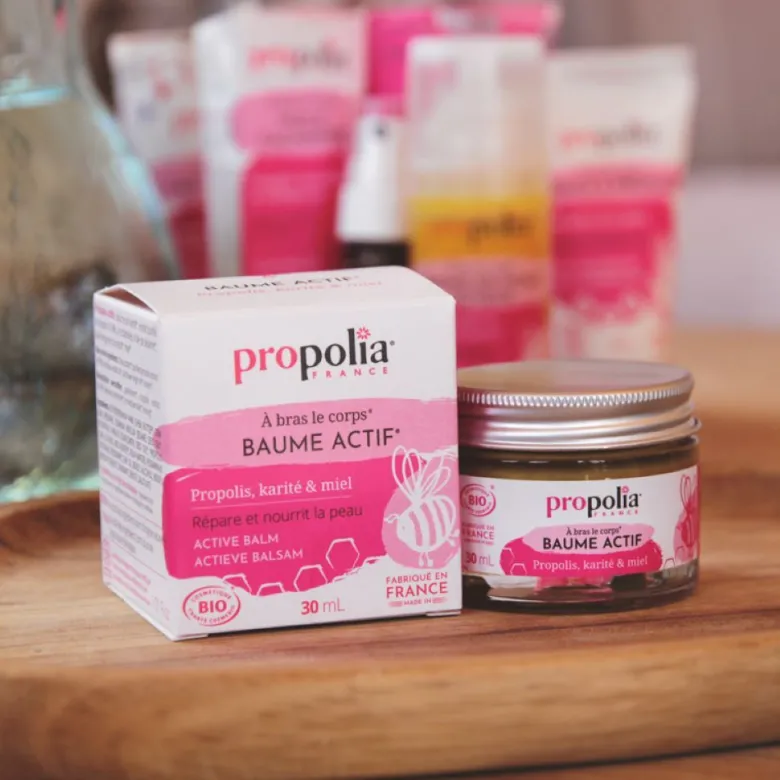 Baume actif bio - miel&propolis
