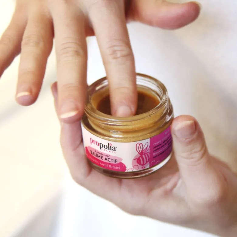 Baume actif bio - miel&propolis