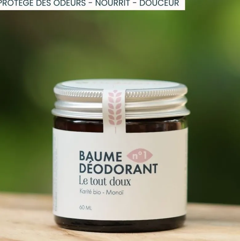 Baume déodorant bio le tout doux