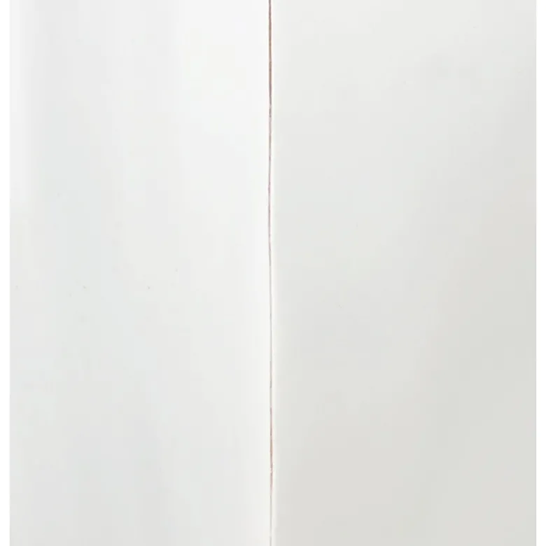 Bibliothèque 2 tiroirs bronze bois blanc