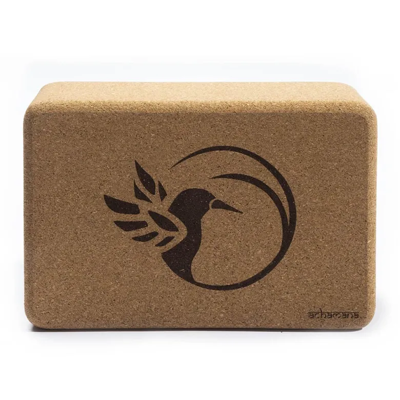 Bloc de yoga liège 7,5 cm colibri
