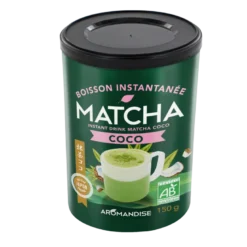 Boisson instantanée matcha coco bio douce uji japon 150g