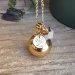 Bola de grossesse arbre de vie quartz