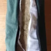 Bolster en tissu recyclé - vert