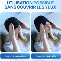 Bonnet anti-migraine gel chaud & froid – soulagement naturel des maux de tête