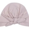 Bonnet de naissance noué nude