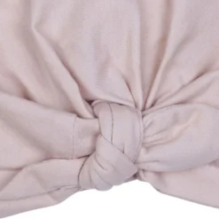 Bonnet de naissance noué nude