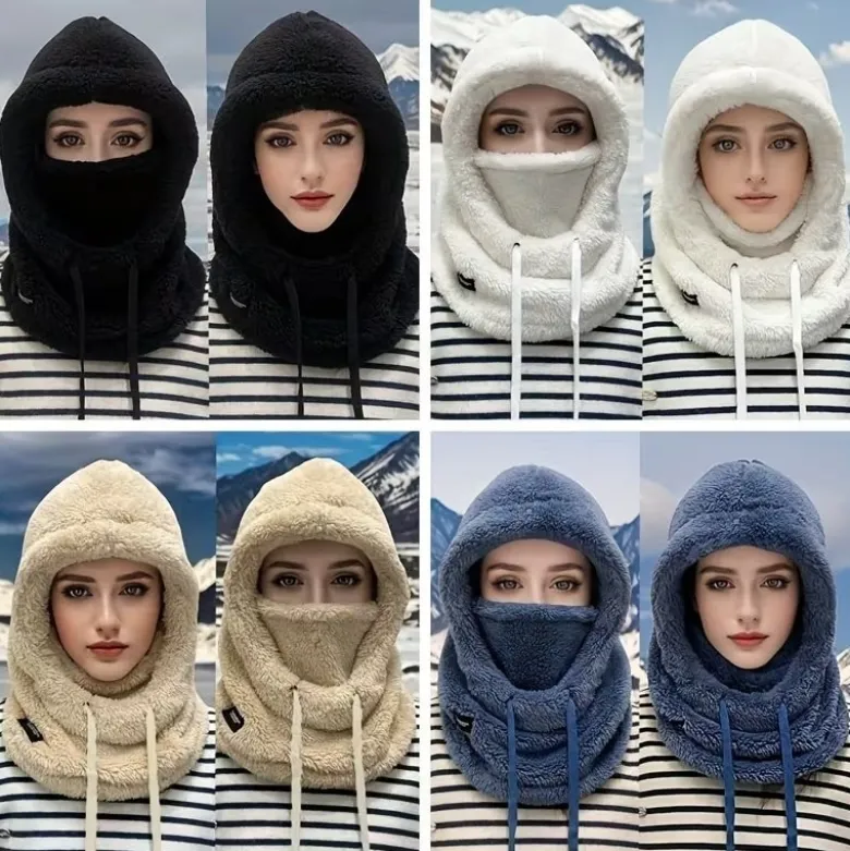 Bonnet de protection contre le froid femme - beige Beige