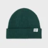 Bonnet en laine vert anglais