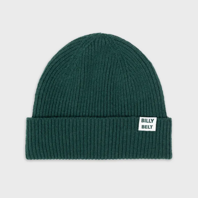 Bonnet en laine vert anglais